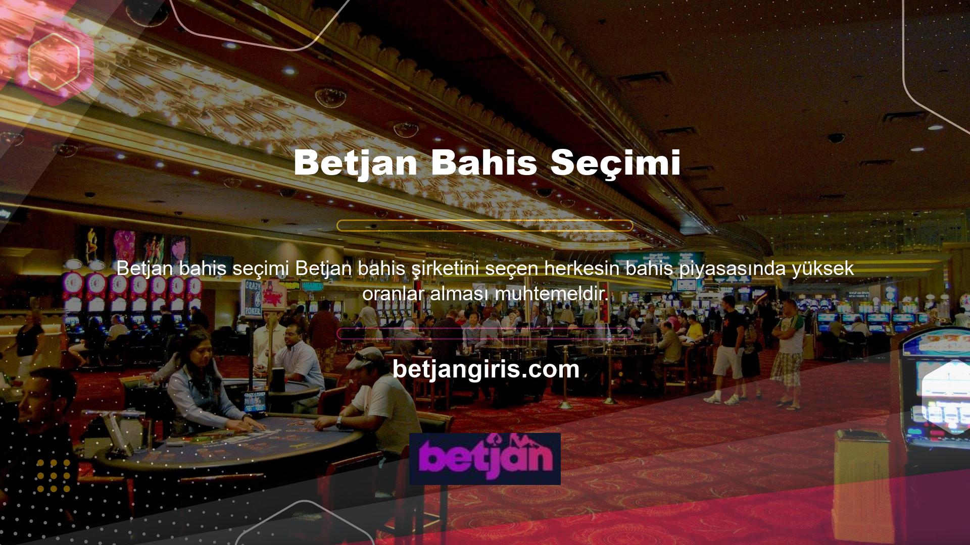 Betjan ile çalışıyorsanız daha iyi bir karşılama bonusu alabilirsiniz